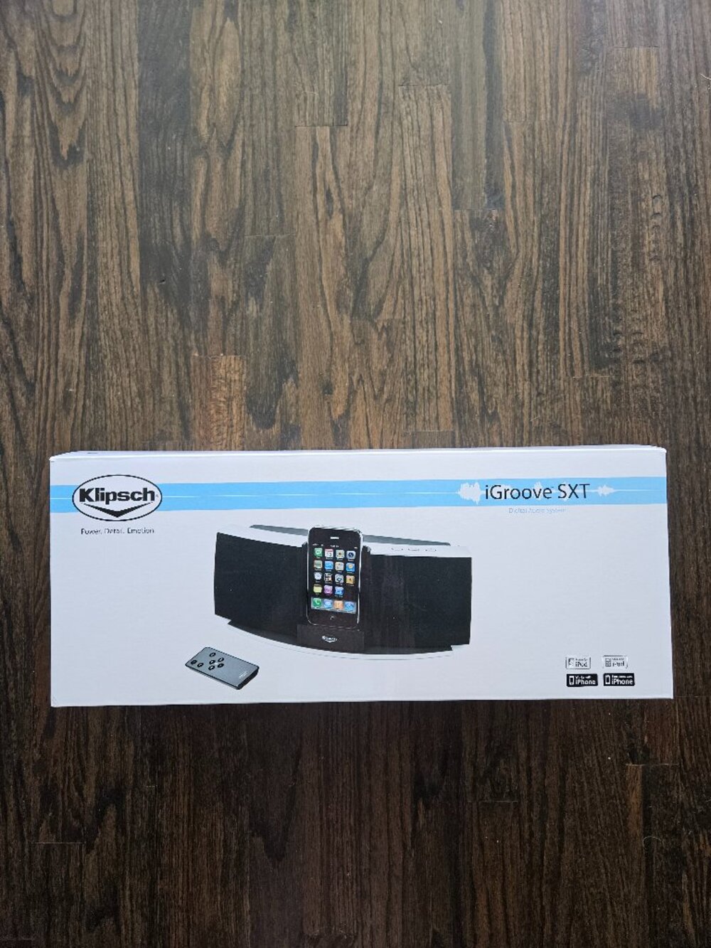BRAND NEW KLIPSCH iGROOVE SXT iPHONE & iPOD DIGITAL AUDIO SPEAKER SYSTEM IN BOX